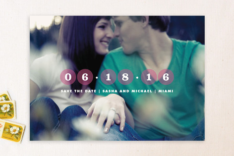 Circle the Date Save the Date Cards