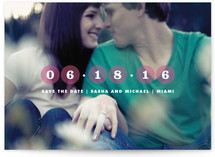 Circle the Date Save the Date Cards