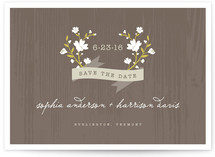 Woodland Save the Date Cards