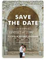 Memento Save the Date Cards