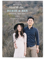 Timeless Save the Date Cards