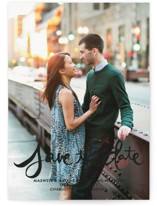 Hand-Lettered Save the Date Cards