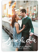 Hand-Lettered Save the Date Cards