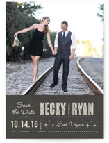 Lucky in Love Save the Date Cards
