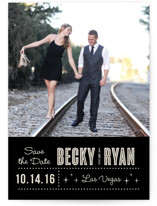 Lucky in Love Save the Date Cards