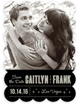Lucky in Love Save the Date Cards