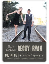 Lucky in Love Save the Date Cards
