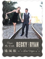 Lucky in Love Save the Date Cards