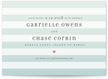 Ombre Stripes Save the Date Cards