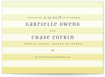 Ombre Stripes Save the Date Cards