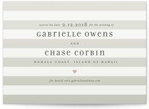 Ombre Stripes Save the Date Cards