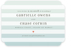 Ombre Stripes Save the Date Cards