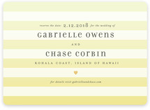 Ombre Stripes Save the Date Cards