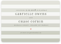 Ombre Stripes Save the Date Cards