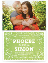 Fiesta Folk Art Save the Date Cards