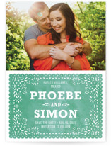 Fiesta Folk Art Save the Date Cards