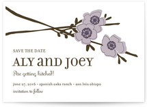 Apple Blossom Save the Date Cards
