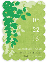 Spring leaves Save the Date Cards