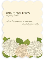 Summer Hydrangea Save the Date Cards