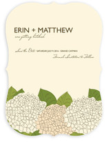 Summer Hydrangea Save the Date Cards