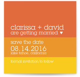 Summer Sun Save the Date Cards