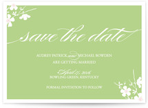 Blossom Shower Save the Date Cards