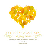 Fall in Love Save the Date Cards, by LPG