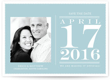Desk Calendar Save the Date Cards