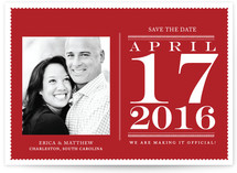 Desk Calendar Save the Date Cards