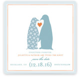 Penguins Save the Date Cards