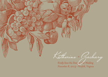 Cornucopia Save the Date Cards
