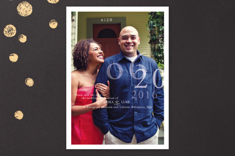 Belle Memoire Save the Date Cards