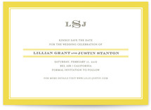 Classic Prep Save the Date Cards