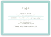 Classic Prep Save the Date Cards