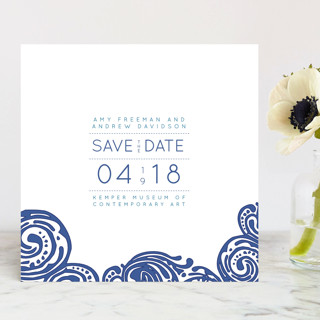 Contemporary Chic Save the Date Cards