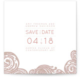 Contemporary Chic Save the Date Cards