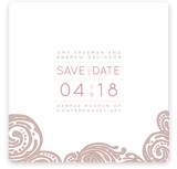 Contemporary Chic Save the Date Cards