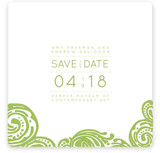 Contemporary Chic Save the Date Cards