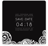 Contemporary Chic Save the Date Cards
