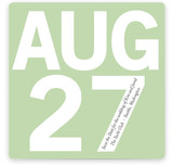 Calendar Save the Date Cards