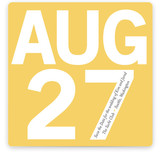 Calendar Save the Date Cards
