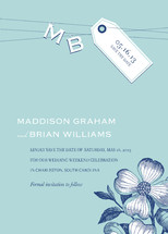 Charmed Save the Date Cards, by Oscar+Emma Design