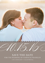 Elegant Year Save the Date Cards, by annie clark