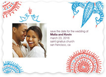 Joyful Lovebirds Save the Date Cards