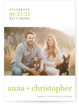 float + celebrate Save the Date Cards