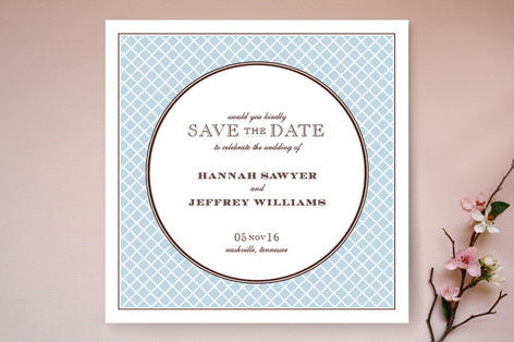 float + lattice Save the Date Cards