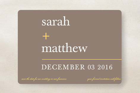 float + math Save the Date Cards