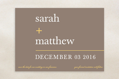 float + math Save the Date Cards