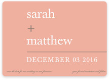 float + math Save the Date Cards