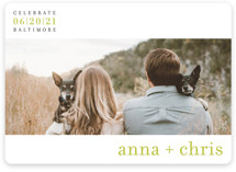 float + celebrate Save the Date Cards